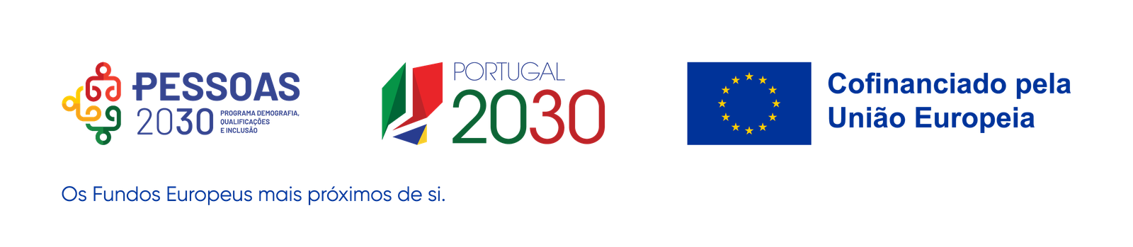 Cofinanciado por PESSOAS 2030, PORTUGAL 2030 e Uniao Europeia. Os Fundos Europeus mais proximos de si.